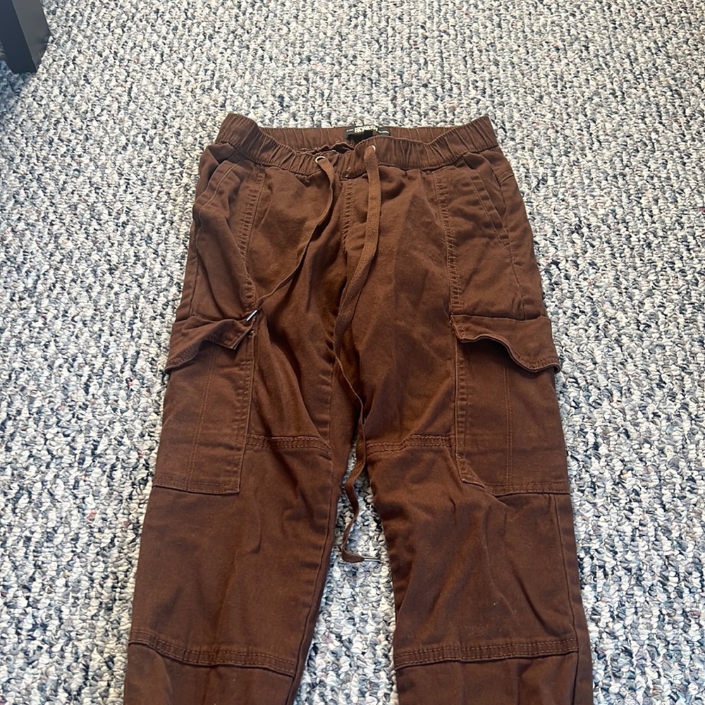 Brown Cargo Pants